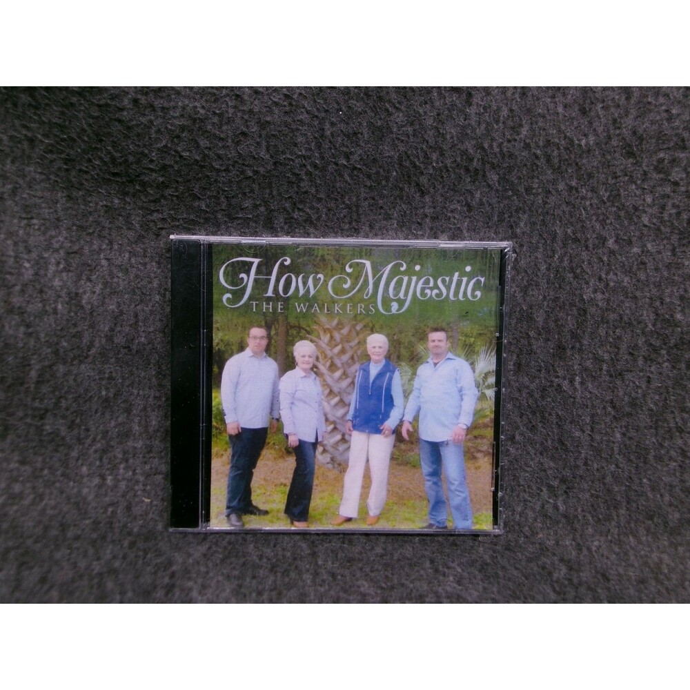 How Majestic The Walkers CD Album 2011 Christian Gospel Worship New Sealed